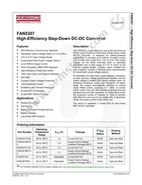 FAN5307S15X Datasheet Cover