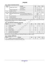 FAN53200UC44X Datasheet Page 3