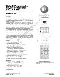 FAN53526UC88X Datasheet Cover