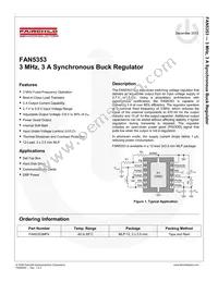 FAN5353MPX Datasheet Page 2