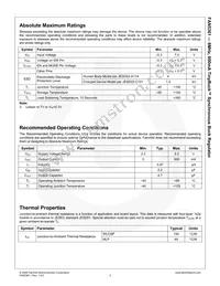 FAN5361UC12X Datasheet Page 3