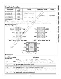 FAN5361UMP123X Datasheet Page 2