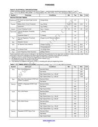 FAN54005UCX Datasheet Page 7