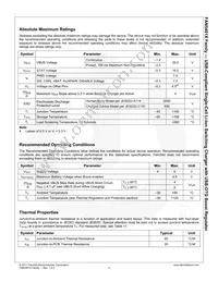 FAN54013BUCX Datasheet Page 6