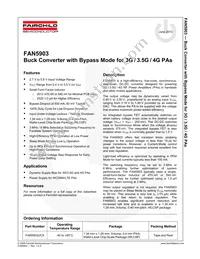 FAN5903BUCX Datasheet Page 2