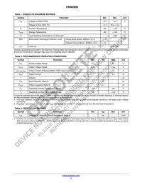 FAN5909UCX Datasheet Page 4