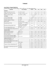 FAN604SMX Datasheet Page 5