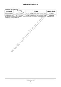 FAN6291QHMTCX Datasheet Page 20