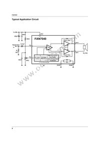 FAN7040M Datasheet Page 8