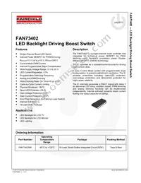 FAN73402MX Datasheet Page 2