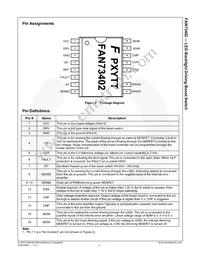 FAN73402MX Datasheet Page 4