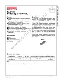 FAN7383MX-WS Datasheet Page 2