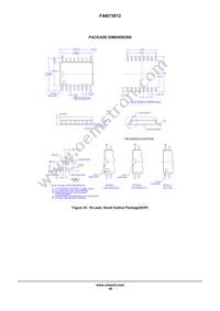 FAN73912MX Datasheet Page 19