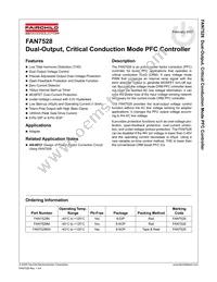 FAN7528N Datasheet Cover