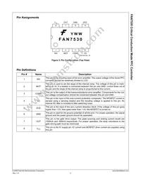 FAN7530M Datasheet Page 4