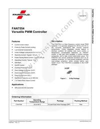 FAN7554DTF Datasheet Page 2