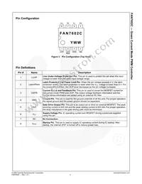 FAN7602CM Datasheet Page 4