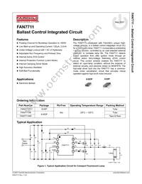 FAN7711M Datasheet Page 2