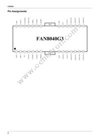 FAN8040G3X Datasheet Page 2