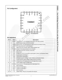 FAN8841MPX Datasheet Page 4
