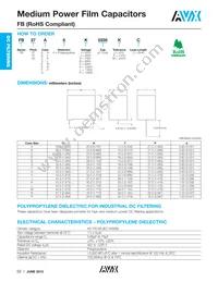 FB37M6C0206KC Datasheet Page 2