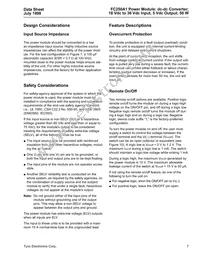 FC250A1 Datasheet Page 7