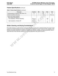 FC250F1 Datasheet Page 5