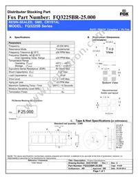 FC3BQBBMM25.0-T1 Datasheet Cover