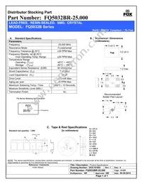 FC5BQCCMM25.0-T1 Datasheet Cover