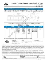 FC5BSBBMD24.576-T1 Datasheet Page 2