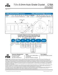 FC7BACBMI25.0-T1 Datasheet Page 2