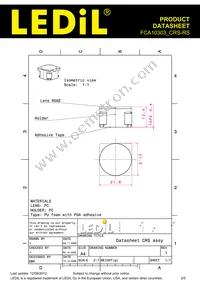 FCA10303_CRS-RS Datasheet Page 2