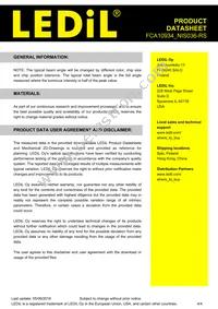 FCA10934_NIS036-RS Datasheet Page 4