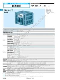 FCA200F-24-CN1 Datasheet Page 5
