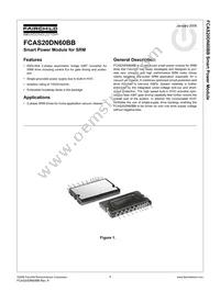 FCAS20DN60BB Datasheet Cover