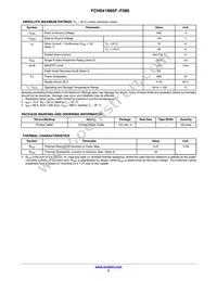 FCH041N65F-F085 Datasheet Page 2