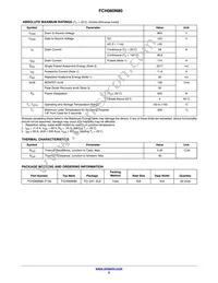 FCH060N80-F155 Datasheet Page 2