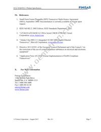 FCLF-8521-3 Datasheet Page 7