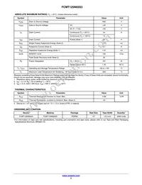 FCMT125N65S3 Datasheet Page 2