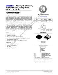 FCMT180N65S3 Datasheet Cover