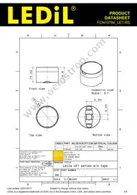 FCN10784_LE1-RS Datasheet Page 2