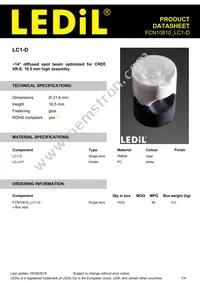 FCN10810_LC1-D Datasheet Cover