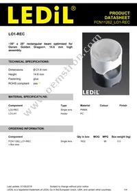 FCN11262_LO1-REC Datasheet Cover