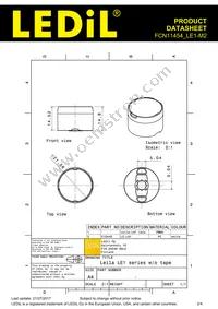 FCN11454_LE1-M2 Datasheet Page 2