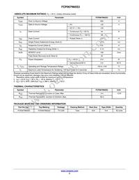 FCP067N65S3 Datasheet Page 2