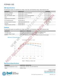 FCP400-12G Datasheet Page 4
