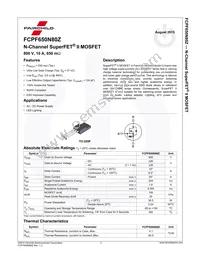 FCPF650N80Z Datasheet Page 2