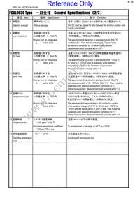 FCUL0630-H-R12M=P3 Datasheet Page 4