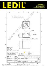 FCX10855_RES-W Datasheet Page 2