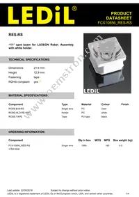 FCX10856_RES-RS Datasheet Cover